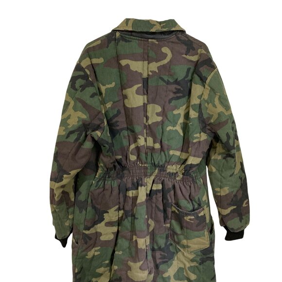 Patriot Industries Camo Insulated Coveralls Sz XL Hunt Hip Hop Streetwear - Picture 6 of 8